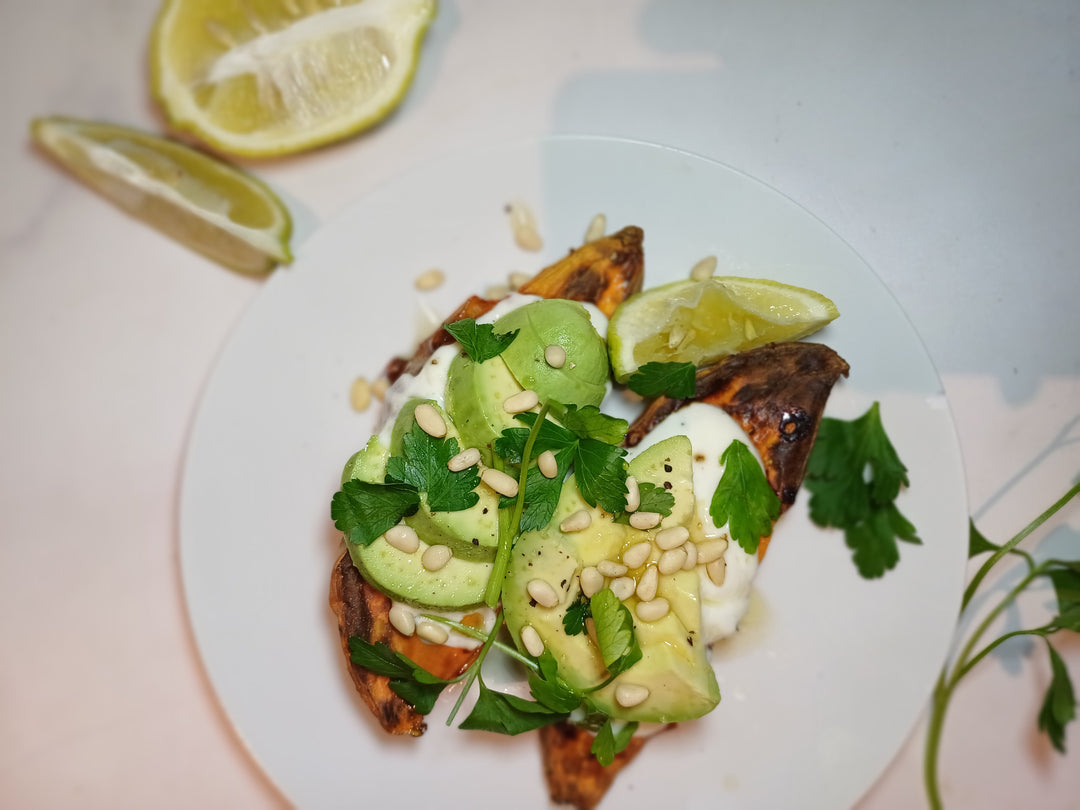 Crispy Loaded Sweet Potato