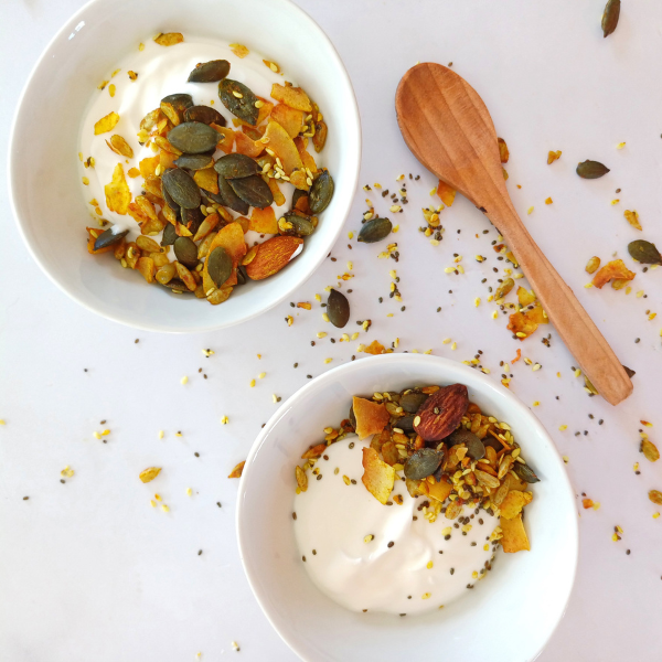 Turmeric and Seed Granola