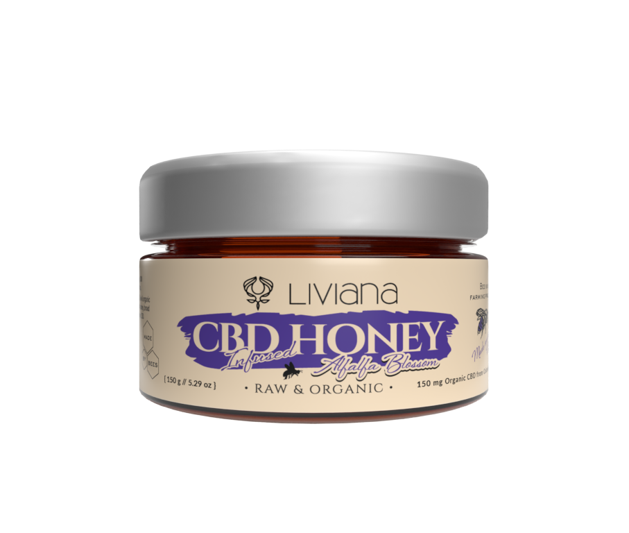 CBD-Infused Alfalfa Raw Honey